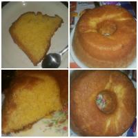 Bolo de laranja molhadinho