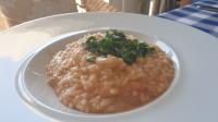 Risotto camarão