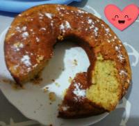 Bolo de curgete, gengibre e limão