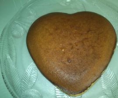 Bolo claras, iogurte e canela