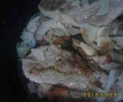 Febras de porco rápidas