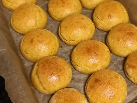 Pãezinhos de Abóbora - Massa Mãe