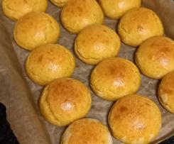 Pãezinhos de Abóbora - Massa Mãe