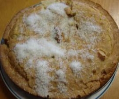 Bolo de Arroz e natas