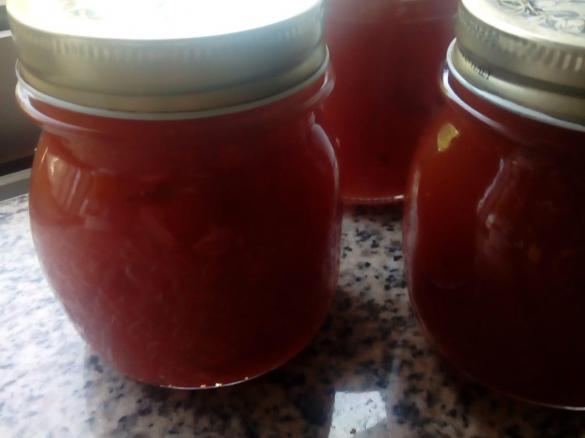 Compota de Pêssego, Maça e Laranja