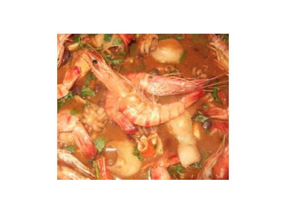 Feijoada de Choquinhos Com Frutos do Mar