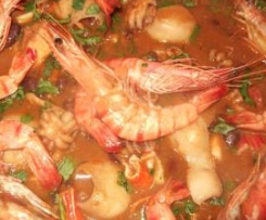 Feijoada de Choquinhos Com Frutos do Mar