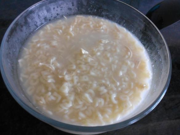 Canja de peito de frango