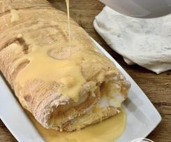 Torta de claras com creme de leite condensado