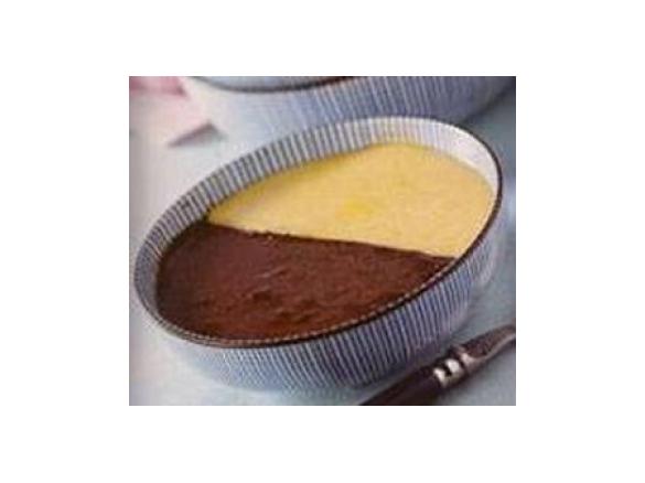 Leite creme de dois sabores