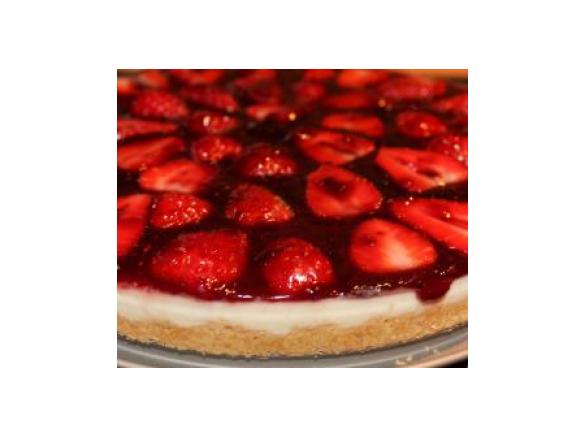 CheeseCake de Framboesas e Morangos 