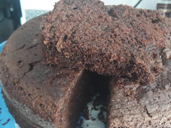 Bolo de Chocolate e Vinho do Porto Super Fofo e Húmido