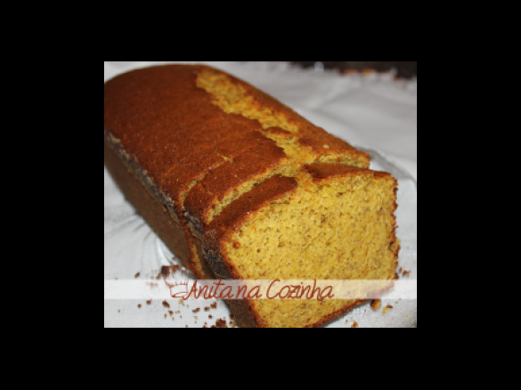 Bolo de Laranja e Linhaça