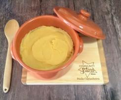 Puré de batata doce e marmelo