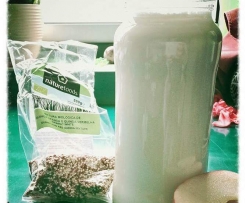"Leite" de quinoa