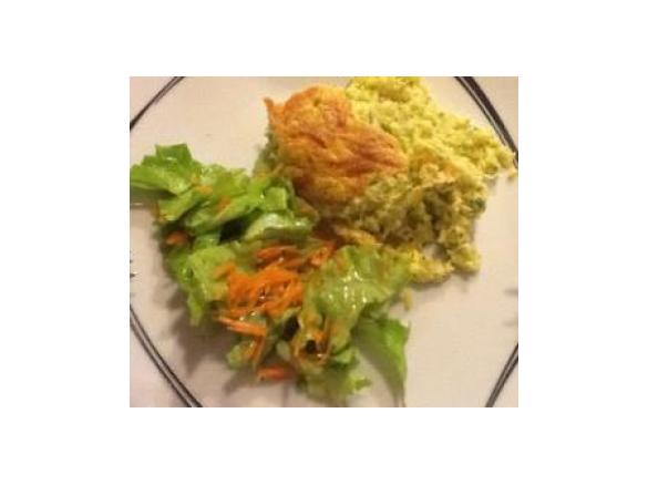 Soufflé de Pescada e Brócolos