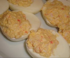 Ovos Recheados com Delicias do Mar e Atum