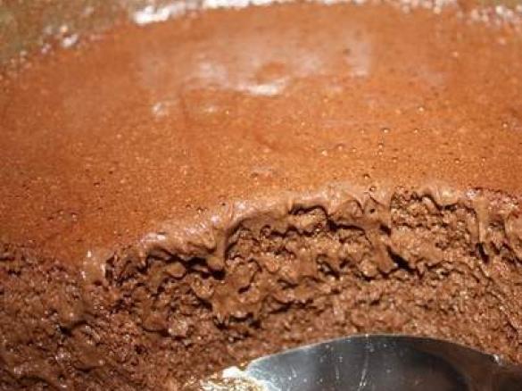 Mousse de Chocolate Sem Natas