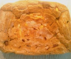 Bola de queijo e bacon