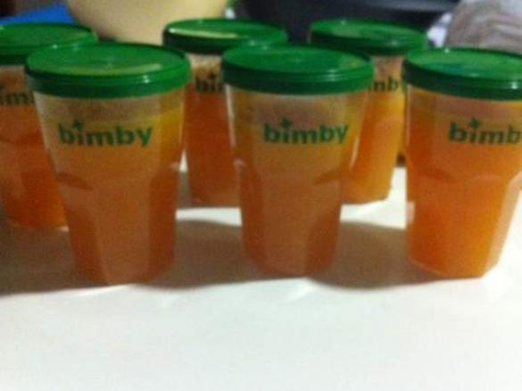 Gelatina de Sumo de Laranja Natural