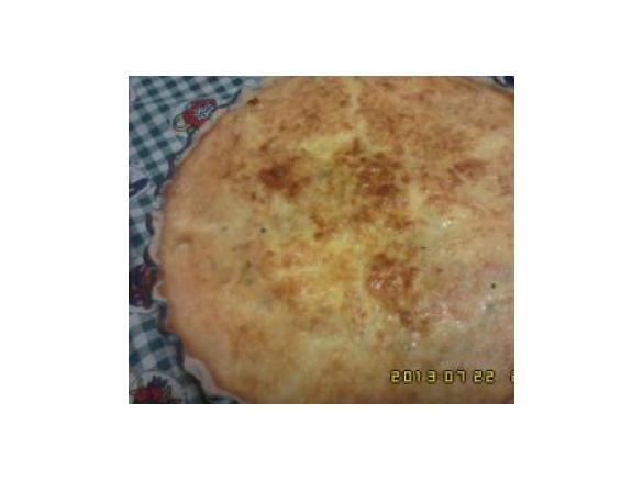 Quiche de frango com legumes 