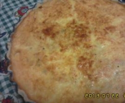 Quiche de frango com legumes 