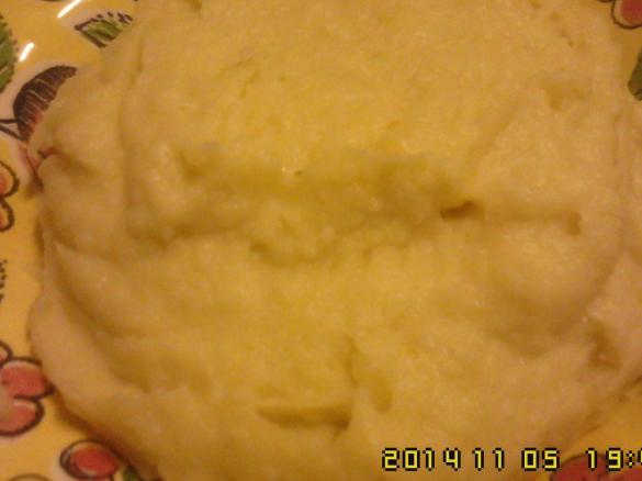 Puré de 2 qualidaes de batata