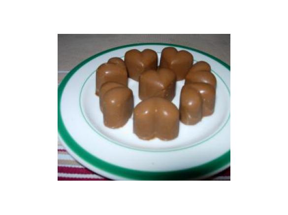 Bombons de chocolate de leite