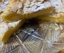 Tarte cremosa de amêndoa