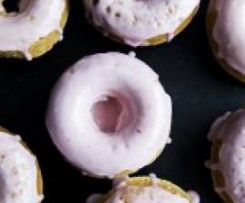 Donuts de Cardamomo com Glacé de Toranja