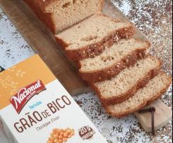 Pão de grão de bico (sem glúten)