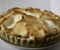 Tarte de maçã merengada