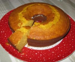 Bolo de laranja e cenoura