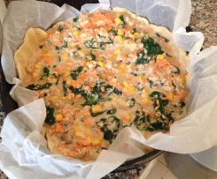 Quiche de espinafres