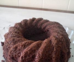 Bolo de chocolate para microondas