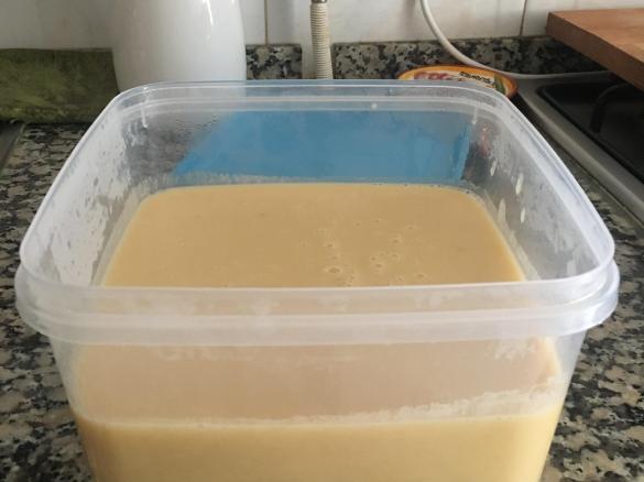 Creme de feijão branco com Batata e Courgette