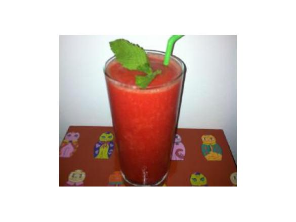 Sumo de Morango (versões com e sem álcool)