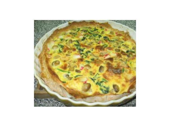 Quiche folhada