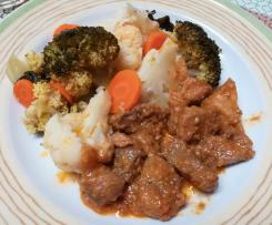 Carne de Porco com Legumes