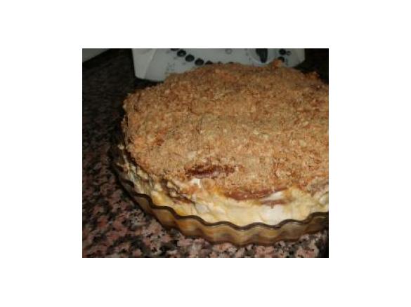 BOLO DE BOLACHA GELADO