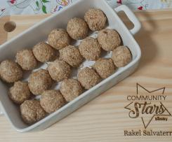 Bombons de alheira e requeijão