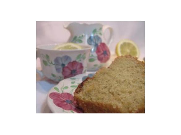 Bolo lima-limão, azeite e mel