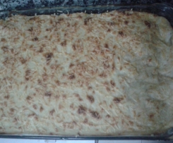 LASANHA MISTA (LEGUMES E CARNE PICADA)