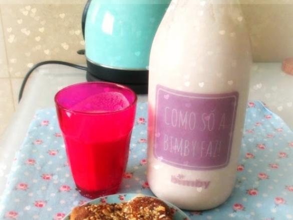 Iogurte líquido com aroma a melancia