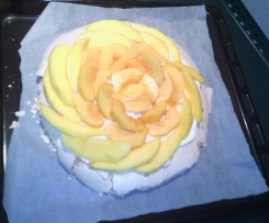 Pavlova de fruta