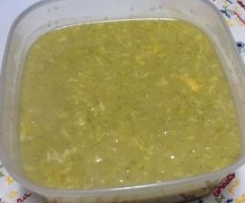 Sopa de brócolos 