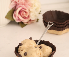 Gelado de Banana, Manteiga de Amendoim e Pepitas de Chocolate