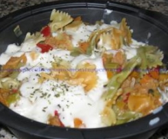 Massada de atum com legumes a minha moda