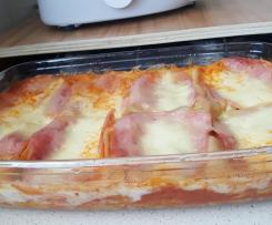 Lasanha de Queijo e Fiambre