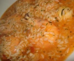 ARROZ DE PEIXE ENRIQUECIDO DE CAMARÃO